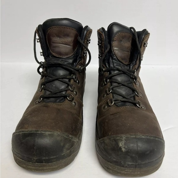 Rocky Mens Worksmart Comp Toe Boot Brown Size 8W main image 5